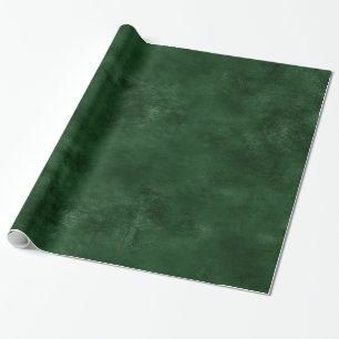Papel De Presente Elegante de Tendência Moderna de Leather Green