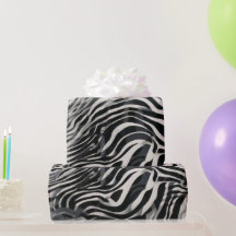 Elegante Estampa de Zebra Preta e Branca de Luxo A
