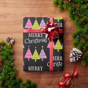 Papel De Presente Elegante Feliz Natal