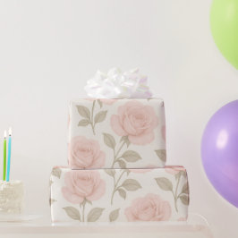 Papel De Presente Elegante flexível flexível do Rosa de Pastel cor-d