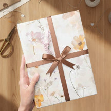 Elegante Floral Aquarela