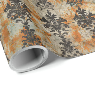 Papel De Presente Elegante Halloween Toile