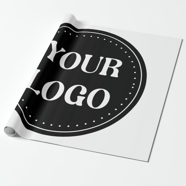 Papel De Presente elegante, moderno, refinado e editável.  (Desenrolado)