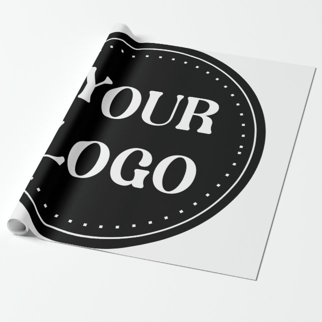 Papel De Presente elegante, moderno, refinado e editável.  (Desenrolado)