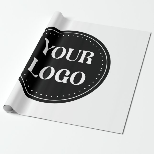Papel De Presente elegante, moderno, refinado e editável.  (Desenrolado)