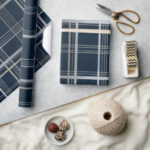 Elegante padrão xadrez em grade de luxo azul-marin