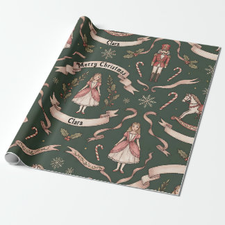 Papel De Presente Elegante Quebra-Nozes