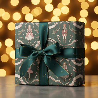 Papel De Presente Elegante Quebra-Nozes