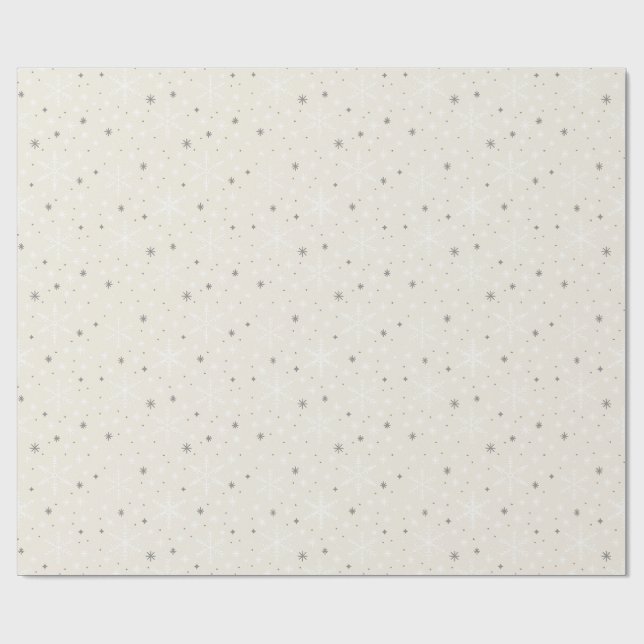 Papel De Presente Elegante Resfriado (Aberto)