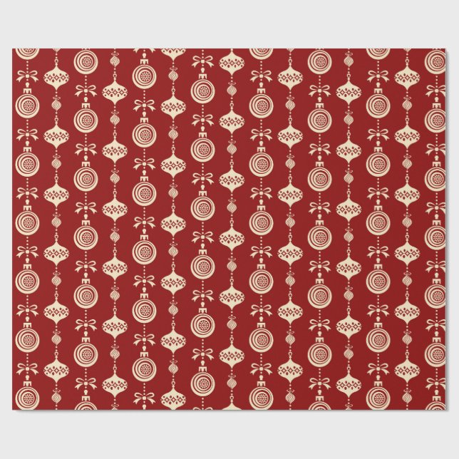 Papel De Presente Elegante Vintage (Aberto)