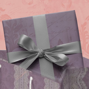 Papel De Presente Elegante Vintage Mauve Damask All Occastion