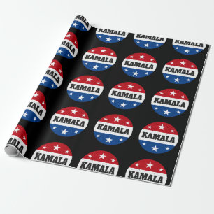 Papel De Presente Eleição de Kamala Harris 2024 V