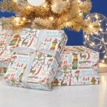 Elementos de Natal e Tipografia