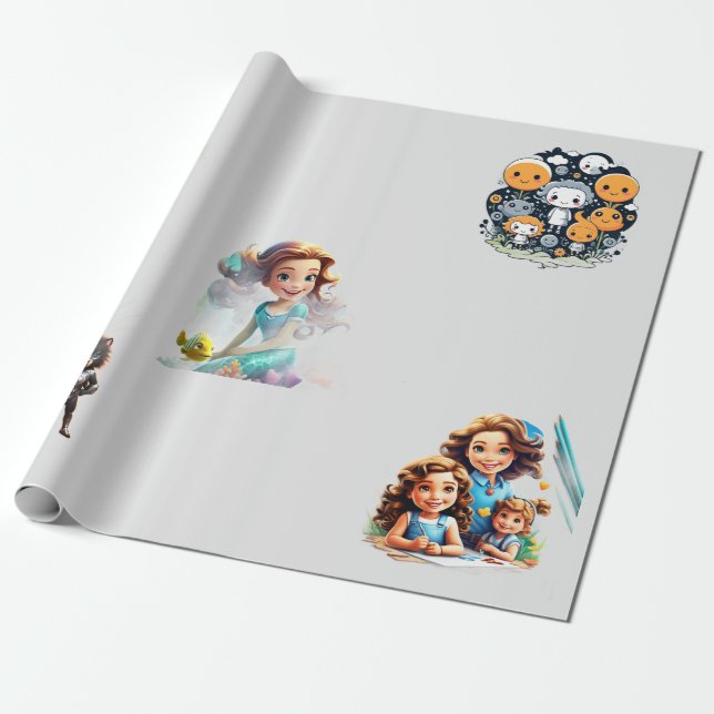 Papel De Presente Elevem seus presentes com nosso excelente enrolame (Desenrolado)