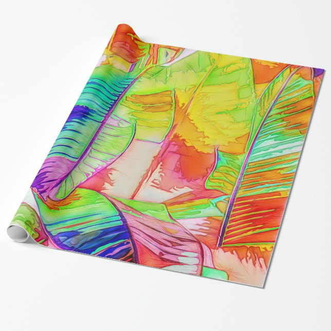 Papel De Presente Em todas as coisas da natureza (Desenrolado)