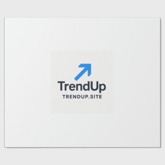 Papel De Presente Embalagem de Presente de Casamento TrendUp Projeta