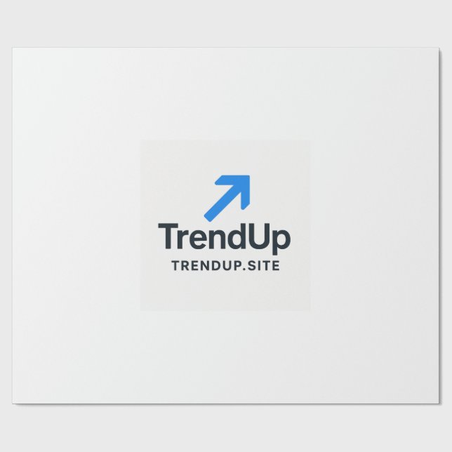 Papel De Presente Embalagem de Presente de Casamento TrendUp Projeta (Aberto)