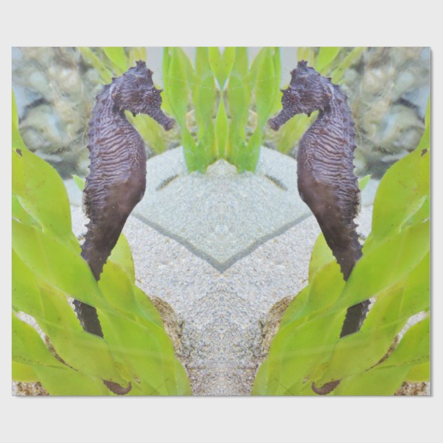 Papel De Presente Embalagem de presente de cavalo (Aberto)