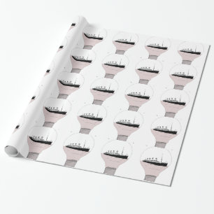 Papel De Presente Embarque em uma lâmpada