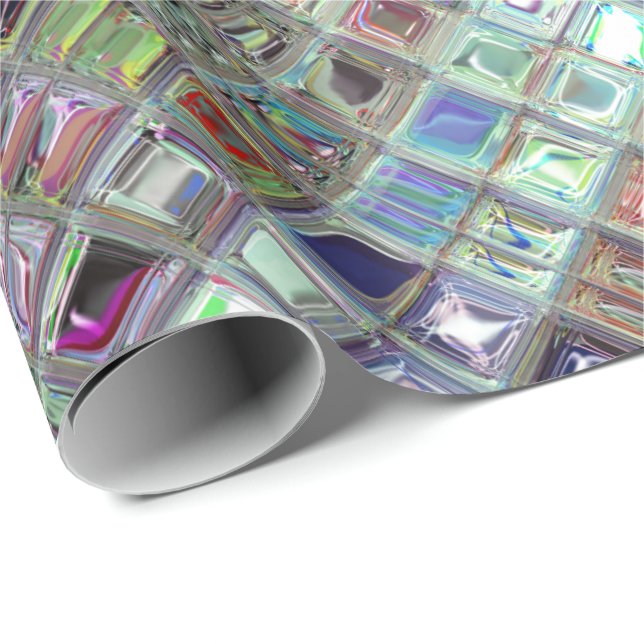 Papel De Presente Embrulhar Gemas De Escórias De Papel (Ponta do rolo)