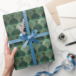 Papel De Presente Emerald Elegance