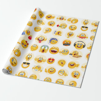 Papel De Presente Emojis