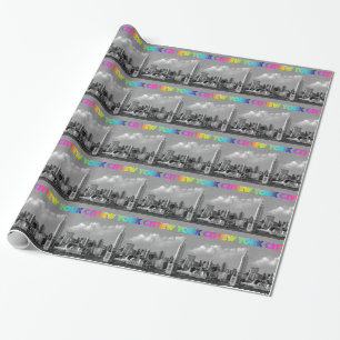 Papel De Presente Empire State Building NYC USA - Foto Pro