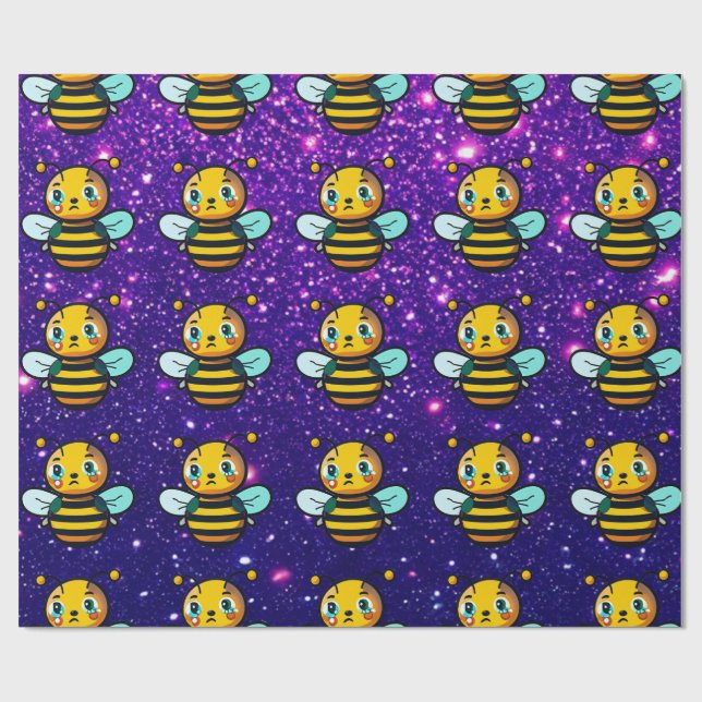 Papel De Presente Encantador De Abelhas, Considerado Inspirado (Aberto)