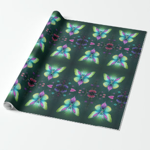 Papel De Presente Encantando Fada Moonlit