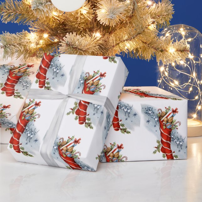 Papel De Presente encapsulamento da festa de estoque de feriado de n (Feriados)