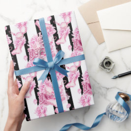 Papel De Presente Encapsulamento de Chá de panela de padrão de linge