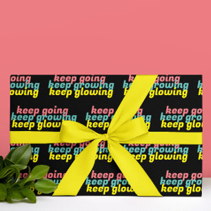 Papel De Presente Encorajando o papel de empacotamento