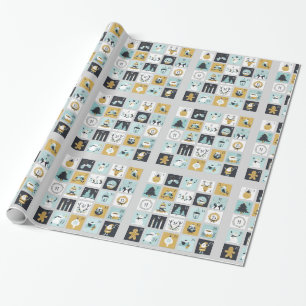 Papel De Presente Enfeite de Advento de Natal Decorativo