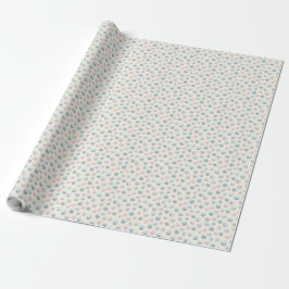 Papel De Presente Enfeite de Bola de Discoteca Glam Pastel para Árvo