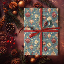 Enfeites de natal Elegante Vermelho e Creme