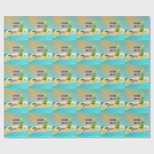 Papel De Presente Enfermeira aposentada, divertida no Sol