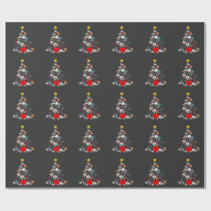 Papel De Presente Enfermeira da Árvore de Natal do Departamento de E