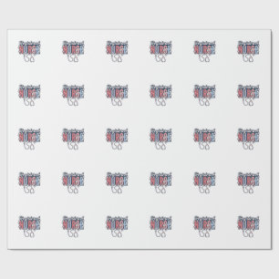 Papel De Presente Enfermeira Registrada Camisa Vintage Vetor Design_