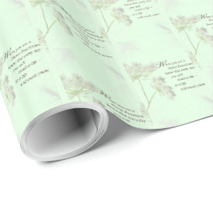 Papel De Presente Enfermeiro Touch Vive flor selvagem