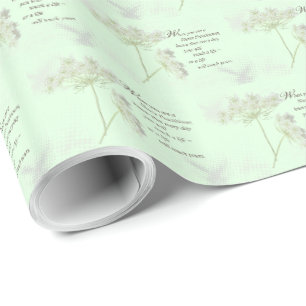 Papel De Presente Enfermeiro Touch Vive flor selvagem