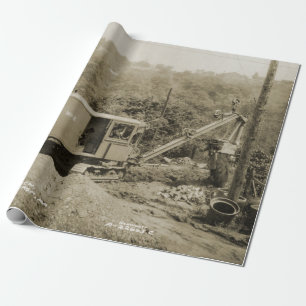 Papel De Presente Engenheiro 30 de Órfago e guincho