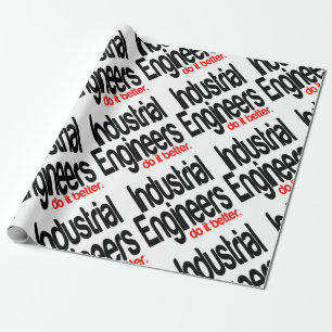Papel De Presente Engenheiros Industriais Fazem Melhor