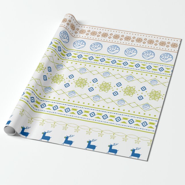 Papel De Presente Engineers Without Borders USA Wrapping Paper (Desenrolado)