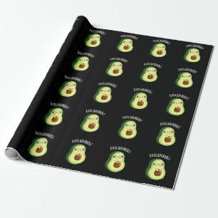Papel De Presente Engraçado Encantado Avocado Pun