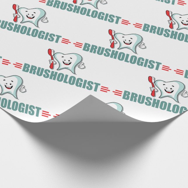 Papel De Presente Engraçado Esmagar Dentes (Ponta)