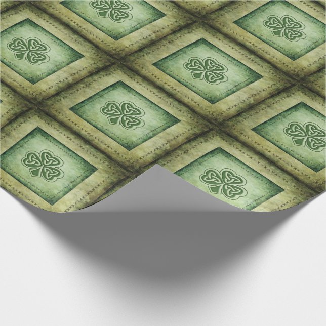 Papel De Presente Engraçado irlandês sortudo (Ponta)