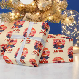 Papel De Presente Engraçado Japão Humor Sunset Landscape Scenery