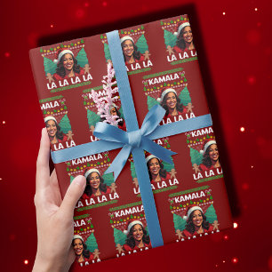 Papel De Presente Engraçado Kamala Harris Presente político