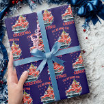 Papel De Presente Engraçado Trump Estarei em casa no Natal<br><div class="desc">Engraçado Trump Estarei em casa no Natal</div>