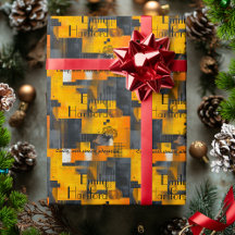 Enrolamento Geométrico de Presente Monocromático E